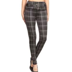 Plaid Jeggings
